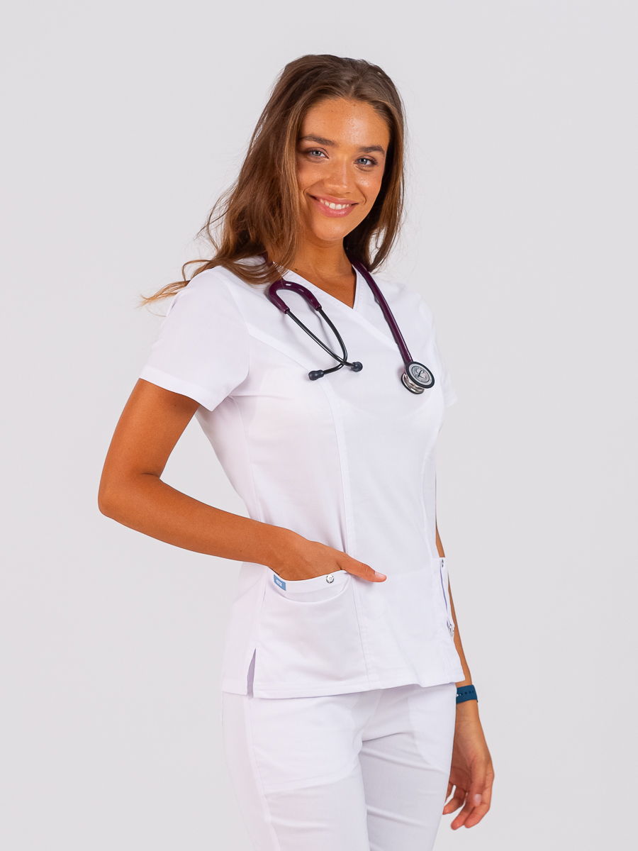 Bluza SuperStretch Bela/XS