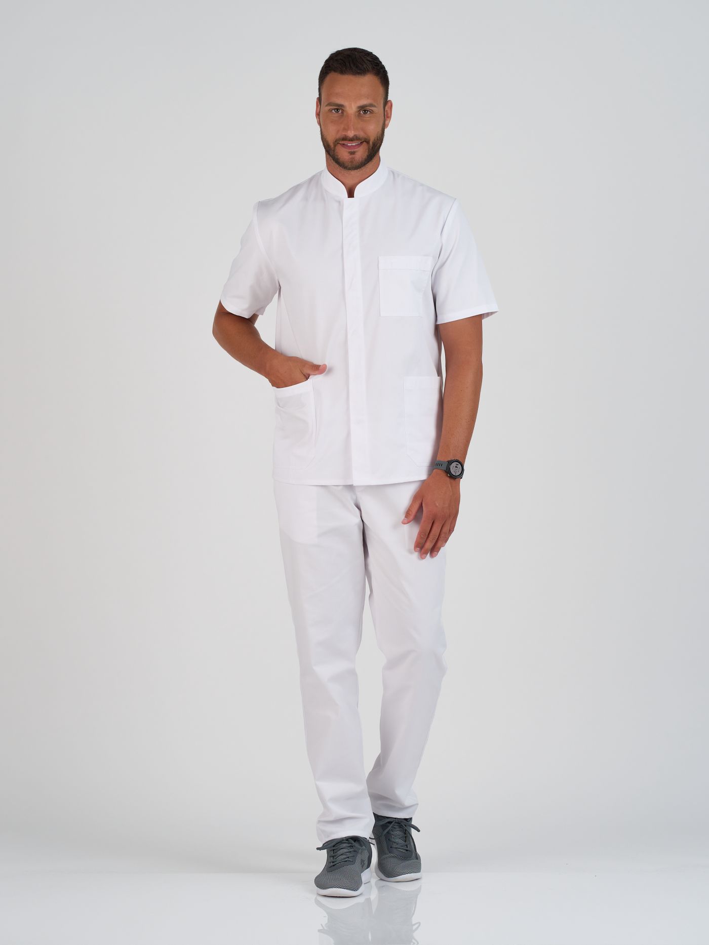 Muska bluza Premium Bela/S