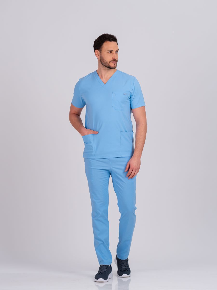 Muška Bluza SuperStretch Slim Sky Blue/XL
