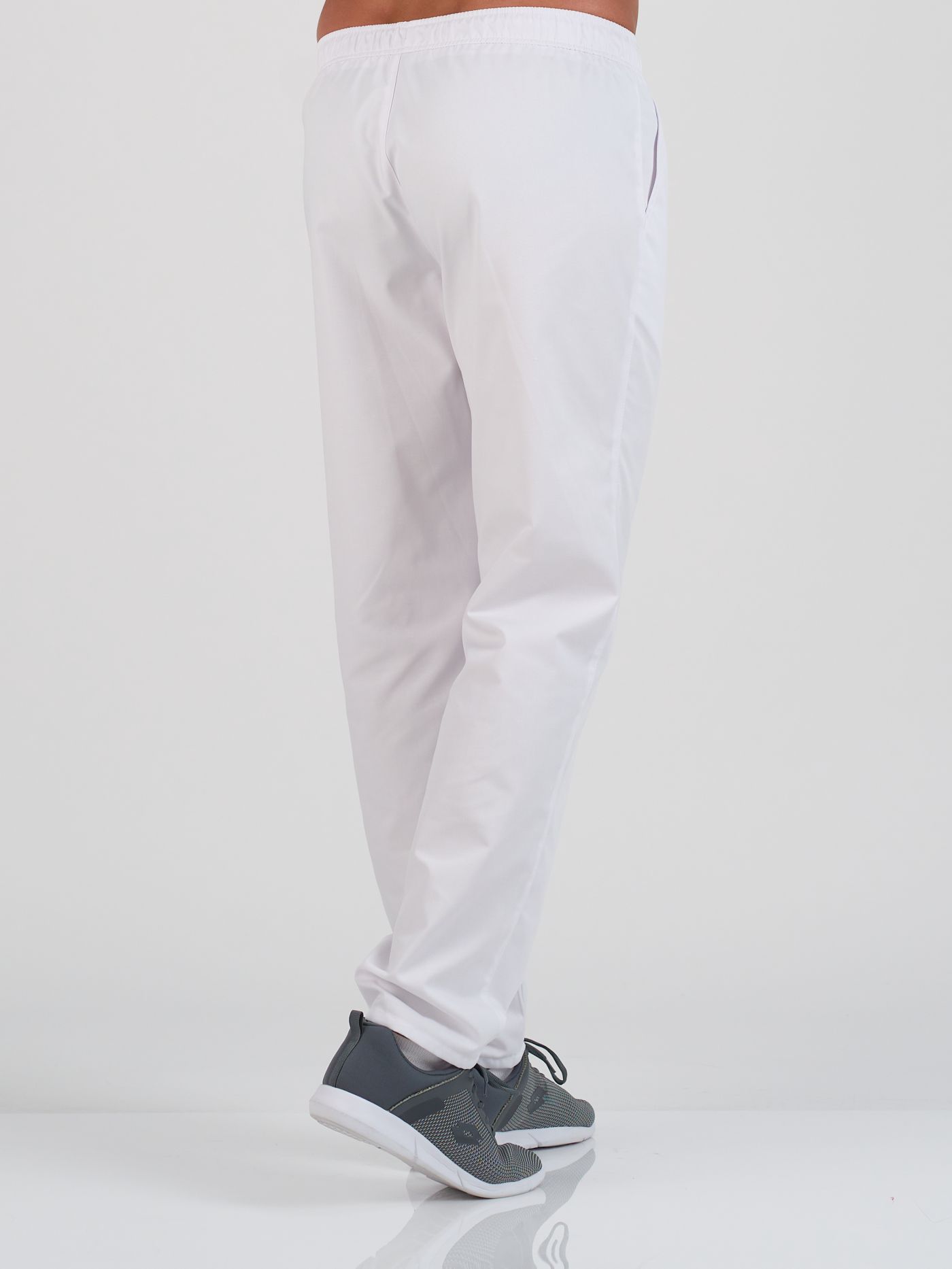 Muške pantalone Classic Bela/S