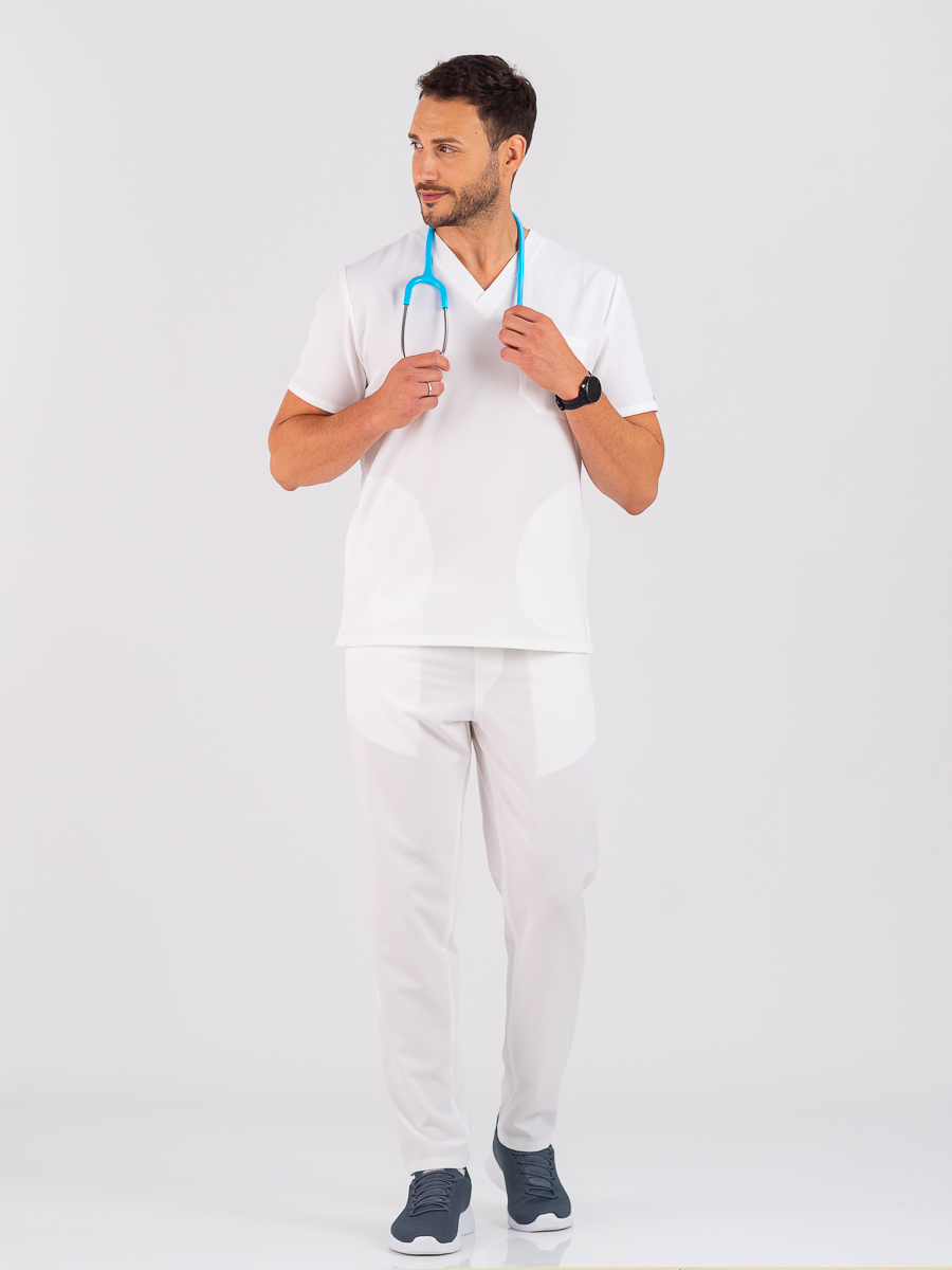 Muške Pantalone Hero Bela/S