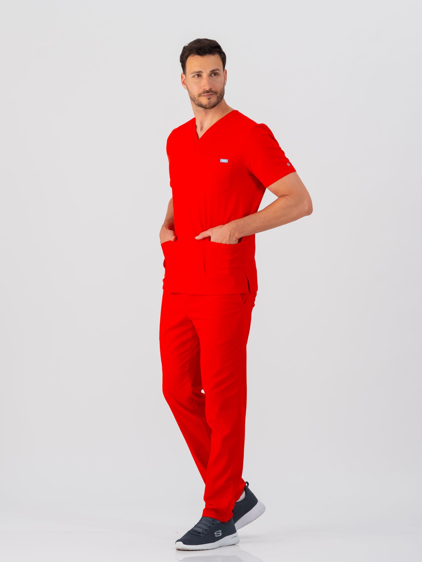 Muške Pantalone SuperStretch Crvena/S