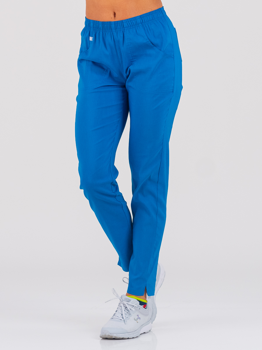 Pantalone SuperStretch Slim Rojal/XS