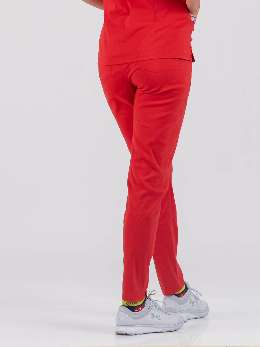 Pantalone SuperStretch Slim Crvena/XS