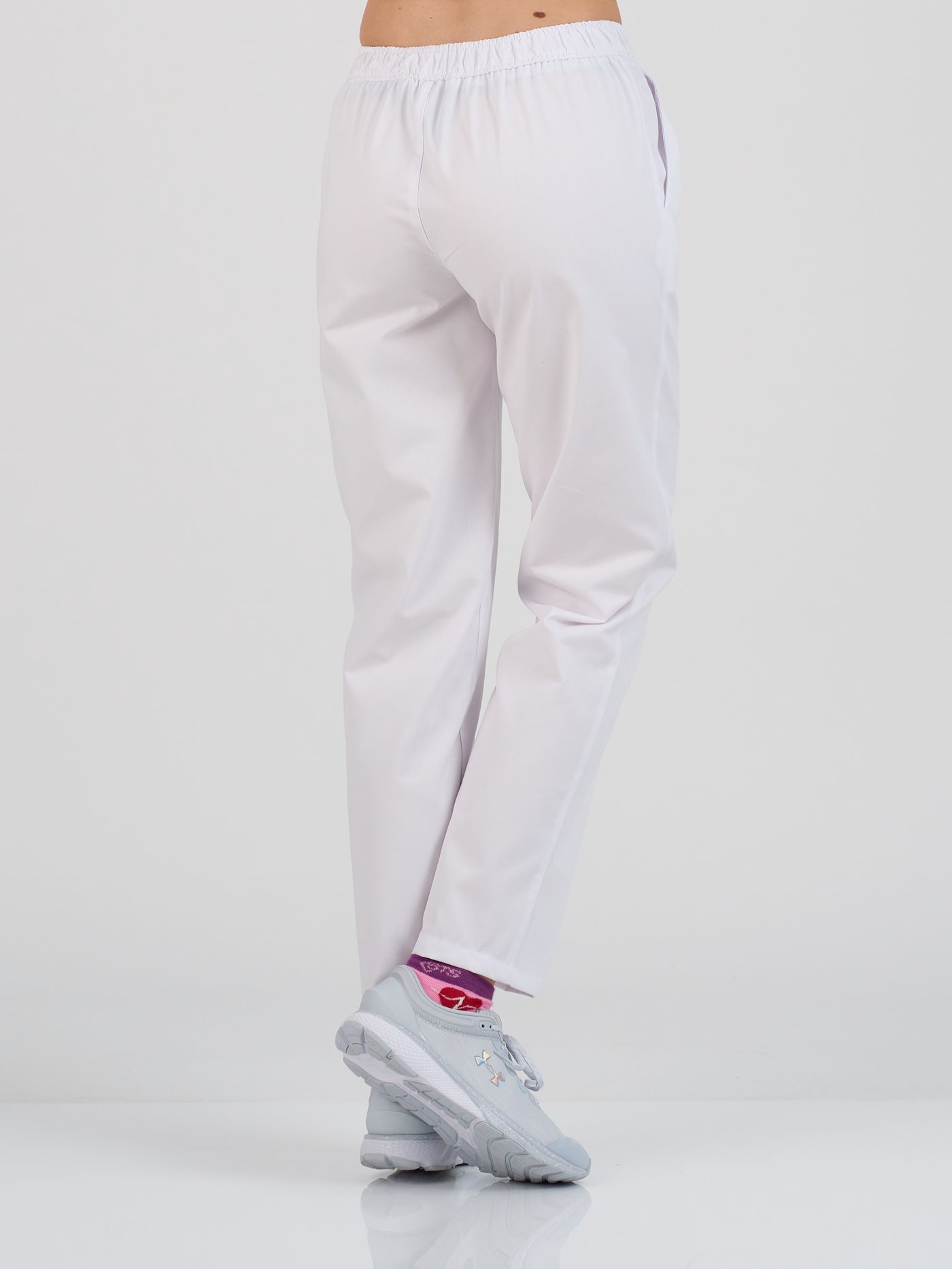 Ženske pantalone Classic Bela/XS